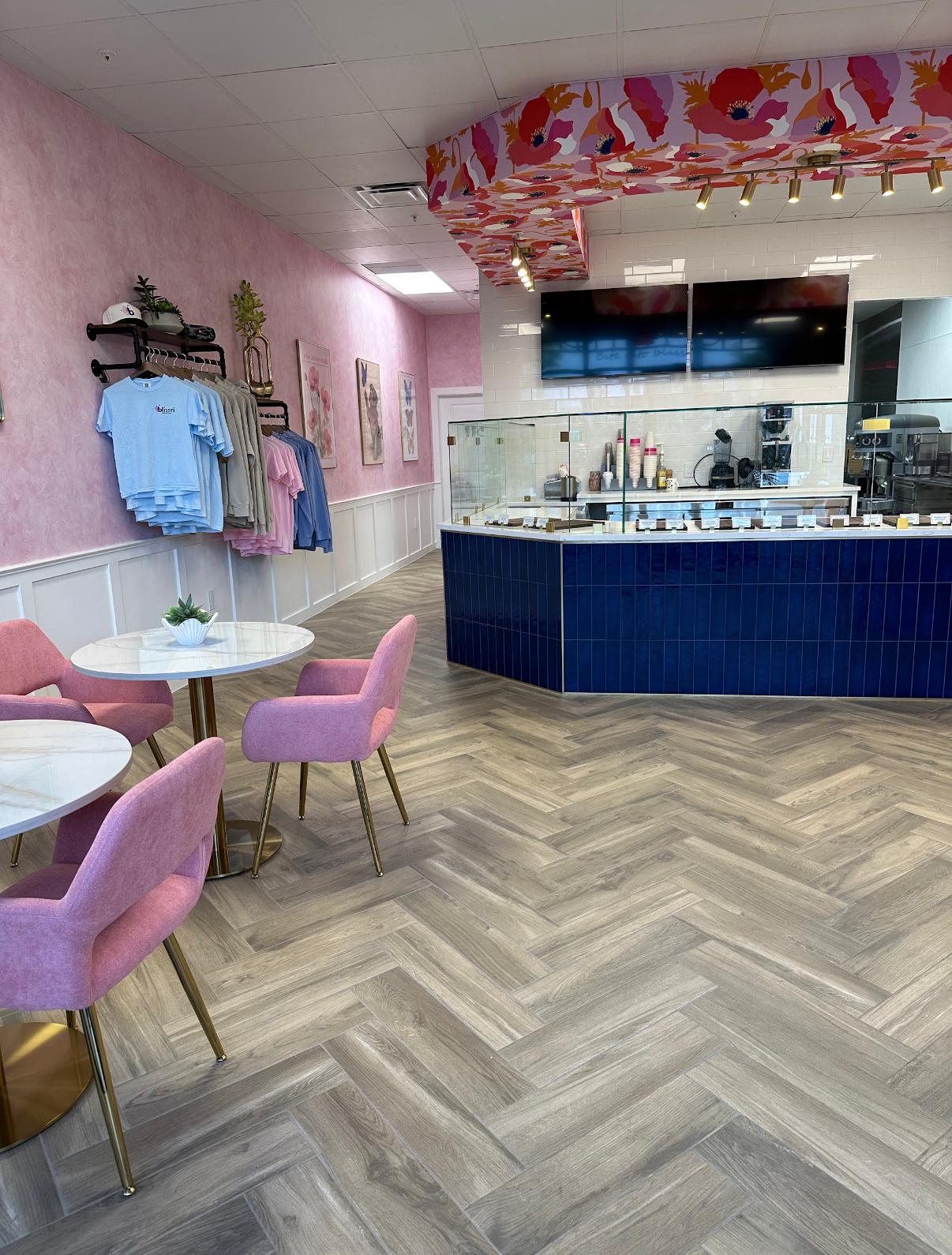 Inside the Blissri Bakeshoppe West Palm Beach bakery